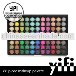 Cosmetics wholesaler! 88 matte eyeshadow palette mineral eyeshadow samples