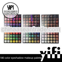 Distributor!180 makeup eyeshadow palette high quality eyeshadow blush palette