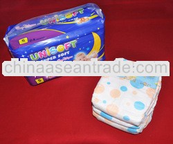 Economic cheap brand name disposable baby diaper wholesalers