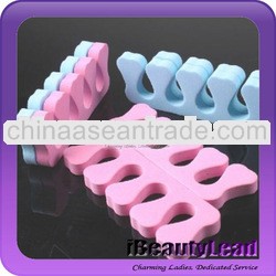 Fashional toe finger separator sponge separator for nail art tools