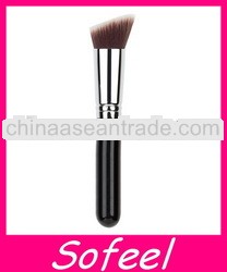 Flat angled kabuki makeup brush china manufacturer