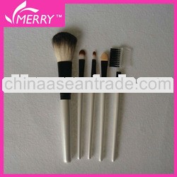 Goat hair 5pcs makeup brush set free sample