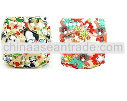 High Quality New Pattern Sizable Baby Diaper Washable Reusable Water Proof Diaper For Babies