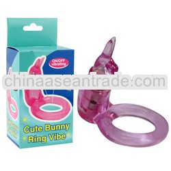 Multi Vibration Mode Cute Funny Cock Ring Vibe Sex Toy