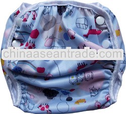 New Pattern Washable Baby Swim Diaper One Size Reusable Reusable SwimWear