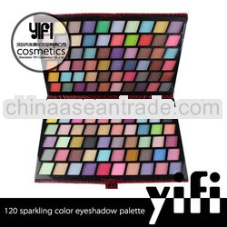 New Style!120S Color Eyeshadow Paletteinterchangeable eyeshadow