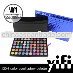 New Style!120S-New Color Eyeshadow Paletteshiny eyeshadow