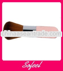 Pink hign quality goat pure hair powder brush