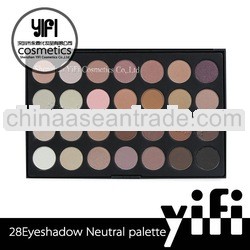 Professional! 28 Neutral Color Eyeshadow Palettebeauty set