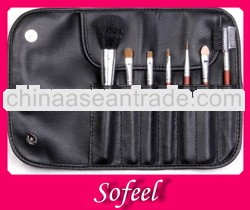 Sofeel 7pcs makeup brush set with black bag