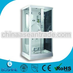 Transparent tempered galss indoor Steam shower room