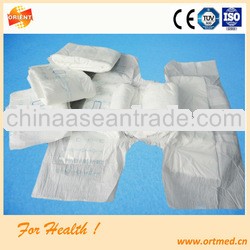 Wetness indicator PE film PP tapesadult incontinence diaper