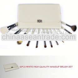 White case 12pcs makeup brush set 24 pcs makeup brush set