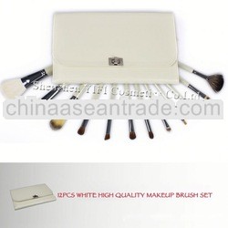 White case 12pcs makeup brush set kolinsky sable makeup brush