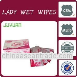 adult wet tissue/refreshing and skincare lady wet wipes