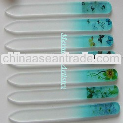 crystal glass nail file