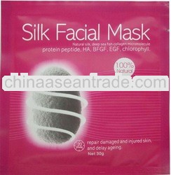 deep whitening silk facial mask/silk mask/silk face mask ( HOT ! )