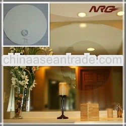 fog resistant mirror in bathroom