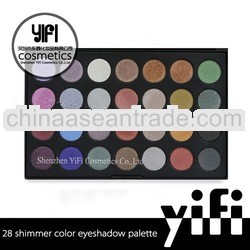 high shimmer 28DS eyeshadow palette high quality keychain gifts
