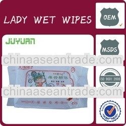 madam wet tissue/feminine tissue/lady wet wipes