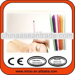 medical conical ear candle with bees wax