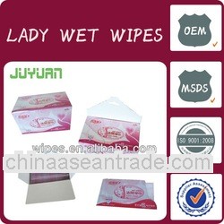 nonwoven for wipes/lady cleaning wet wipes/women privates wet wipes