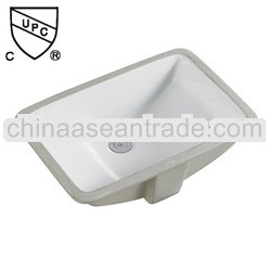 square ceramic sink used in vanity tops