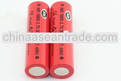 2013 AW IMR 18650 2000mah 3.7V LiMn battery with Nipple Button on Positive Pole