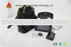 2013 innovative 4W portable solar bag for ipad