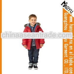 Cashmere children coat fur coats for kids fur coats for children (HYK203)