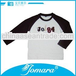 Kids clothing Tshirt brown long sleeve Design For boy