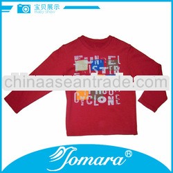 New arrive fashion red dress shirt for child