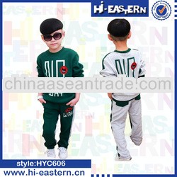 boys clothing sets New cotton children autumn & winter outfit set fashion kids clothing set