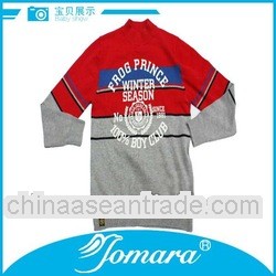 cotton thin knitting children pullover sweater