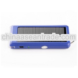 external backup emergency solar battery charger with LED torch