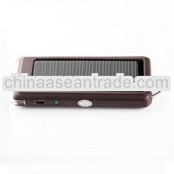 external backup emergency solar mobile charger with LED torch