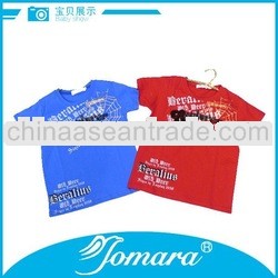 short sleeve kids 100%cotton t shirt in guangzhou