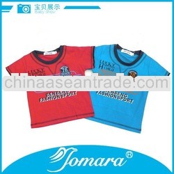 short sleeve printed 2012 boy new t shirt