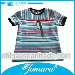 t-shirt round neck for boys,garment kids fashion