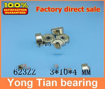 (1pcs) Miniature deep groove ball bearing 623ZZ 3*10*4 mm