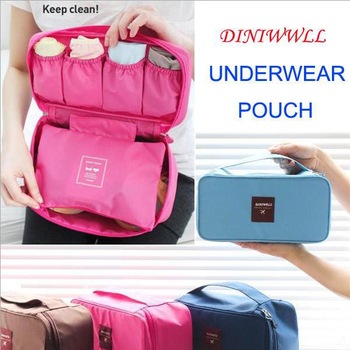 100% quality guaranteed Travel Waterproof nylon Storage Organizer bag Underwears Socks Storage Bag O