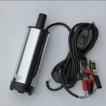 12V DC DIESEL WATER FUEL TRANSFER PUMP REFUELING PUMP 96W 25L/min high Quality free shippping