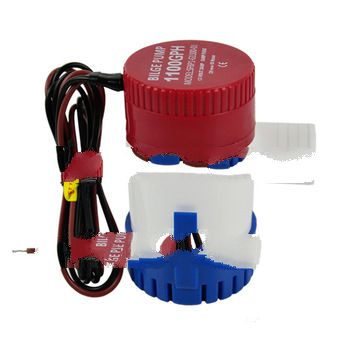 12V Submersible pump,Fishing Boat Water Bilge Pump marine yacht drainage 3.0A 1100 GPH Free Shipping