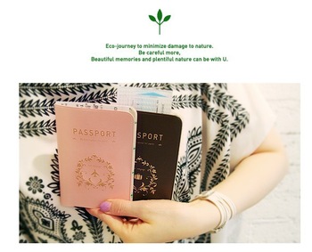 2012 - 2013 New Leather soft Travel Passport Credit ID Card Cash Holder Cover Set Organizer Wallet P