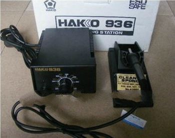 ESD safe 220V HAKKO 936 Soldering Station+907 soldering handle+A1321 heating element HAKKO936 solder