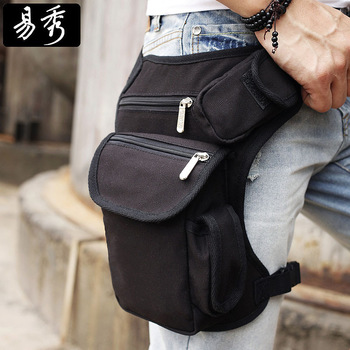 Eshow Men belt bag Canvas leg bags Most popular small waist pack free shipping BFT000201