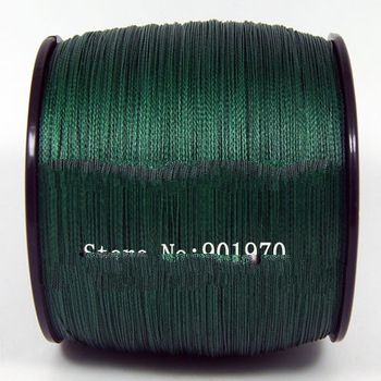 FREE SHIPPING&DISCOUNT!!  4strands  braided fishing line 300m 30lb green ONLY $8.99/PCS