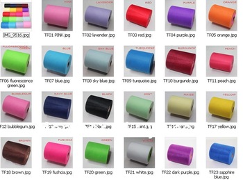 Fabric High quality 6 inch * 100yards tulle  hot sale 30 rolls/lot