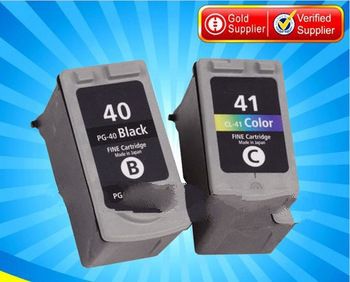 Free Shipping , 1 Set PG-40 CL-41 Ink Cartridge for CANON PG40+CL41 for Canon PIXMA IP2500 IP2600 MX