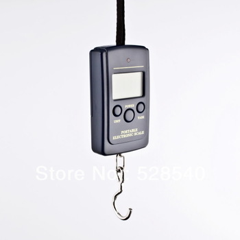 Free Shipping 40kg x 10g Portable Mini Electronic Digital Scale Hanging Fishing Hook Pocket Weighing